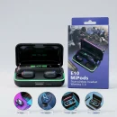 MiPods E10 Auriculares Inalámbricos TWS Gaming - Bluetooth 5.4 con Estuche de Carga