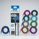 Turbo Cable Auxiliar 3.5mm Stereo TK1-210 Trenzado 1 Metro