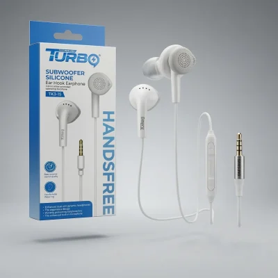 Auriculares In-Ear Turbo TK3-15 Super Bass Estéreo con Micrófono