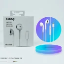TURBO EarPods con Conector Lightning Modelo TK3-230 - Auriculares de Alta Fidelidad para iPhone
