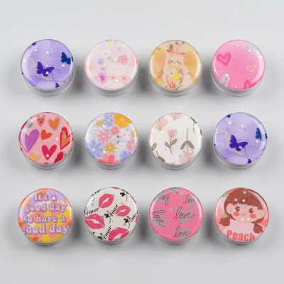 PACK 12 SUJETADORES POPSOCKET TK4-150 PARA CELULAR DISEÑOS KAWAII Y GLITTER