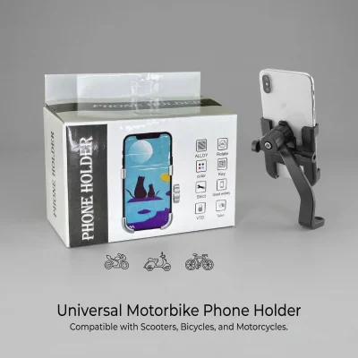 TURBO Soporte de Coche para Celular TK5-22 con Brazo Telescópico Reforzado y Succión de Alto Rendimiento